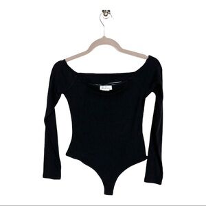 Lovers + friends black bodysuit‎